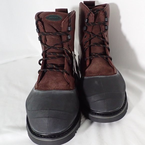 HYTEST Men's 11W work boots NWT/Steel toe/6" WPF shell/K13772/Brown lace up. - Picture 8 of 9